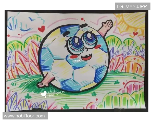 水彩笔下的绿茵传奇 足球明星的动感与魅力尽显画中